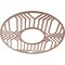 Ekena Millwork Empire Wood Fretwork Pierced Ceiling Medallion, Wood (Paint Grade), 28"OD x 10 1/4"ID x 3/8"T CMWP28X28X0375EPMF - alternate 5